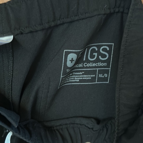 Men's Figs Technical Collection Black Scrub Pants size XXL Short - Picture 3 of 5